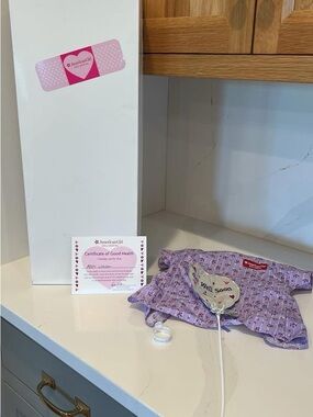 2007 addy American Girl Purple Heart 'Certificate of Good Health' Print